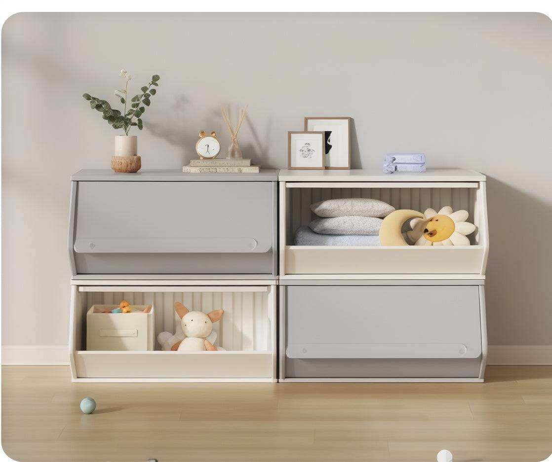 Modulaire kunststof Opbergmeubels voor Kinderen van Russle voor een georganiseerde ruimte