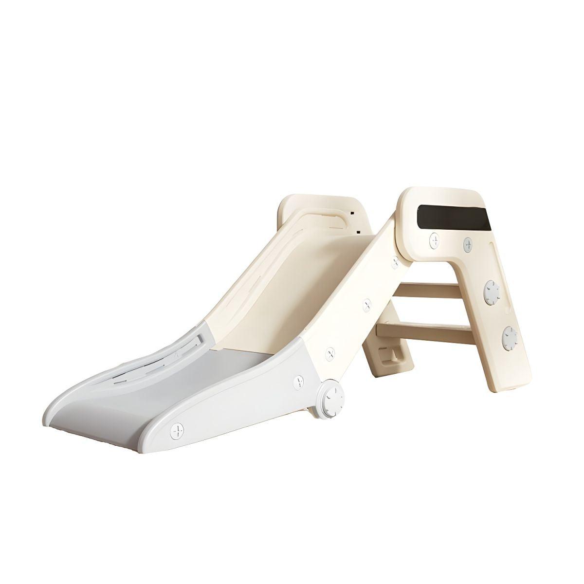 Glijbaan Modern Inklapbaar wit grijs inklapbare peuterglijbaan voor binnen en buiten gebruik