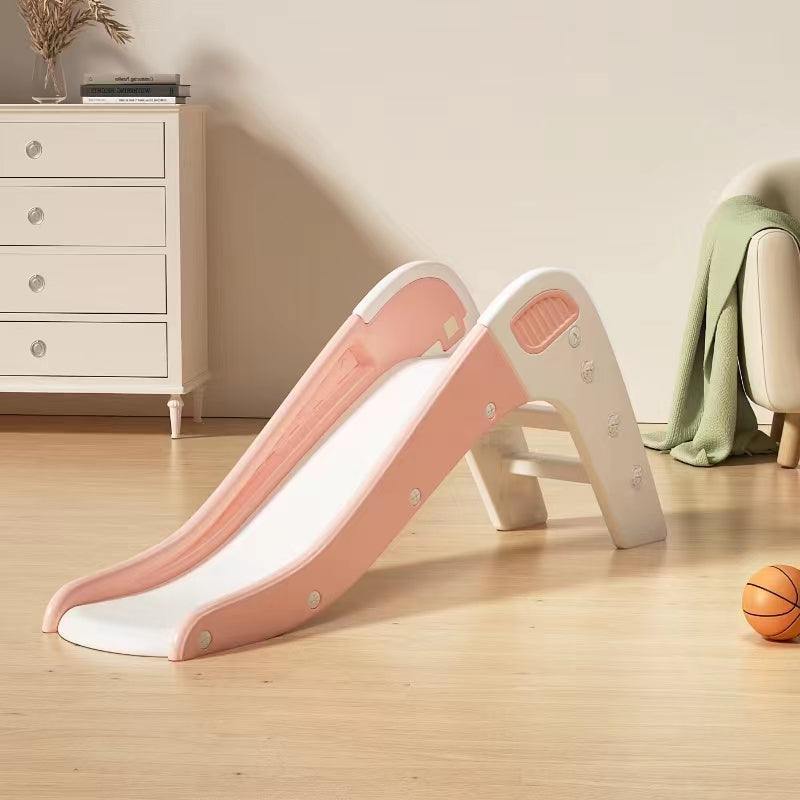 Glijbaan Peuter Modern roze wit kunststof indoor outdoor speelgoed voor kinderen 2-5 jaar