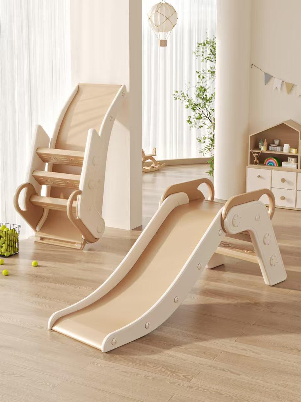 Glijbaan Peuter Modern inklapbare kunststof glijbaan voor binnen en buiten kinderen 1-4 jaar