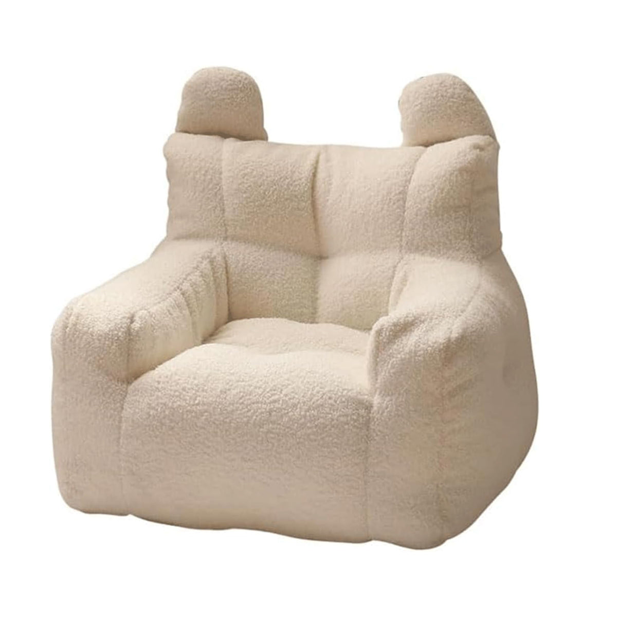 Kinderfauteuil Zitzak Poef Beer Teddy Crème SALE
