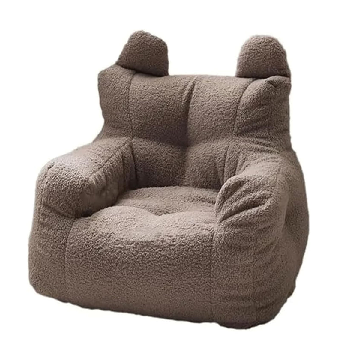Kinderfauteuil Zitzak Poef Beer Teddy Grijs