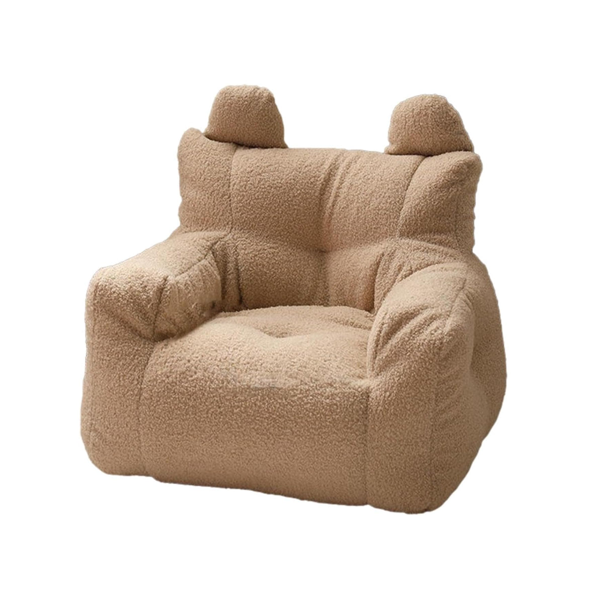 Kinderfauteuil Zitzak Poef Beer Teddy Beige