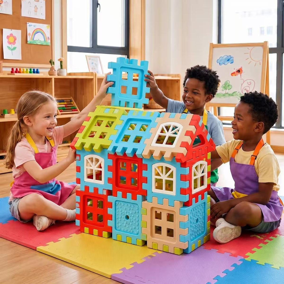 Groot Constructiespeelgoed Multi - 30 stuks | Russle