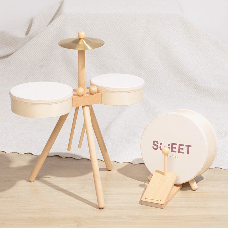 Houten Drumset Peuter