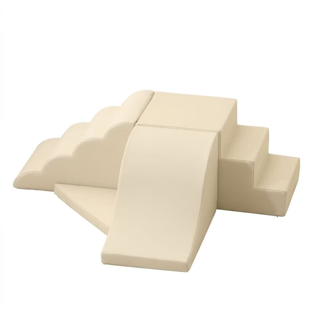 Set Schuimrubberen Klimblokken Beige