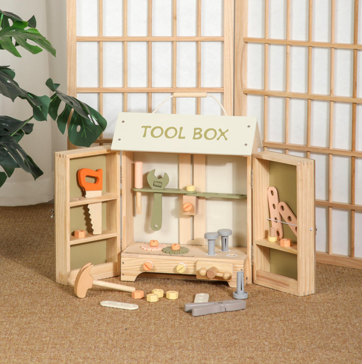 Houten Gereedschapsset Montessori | Russle