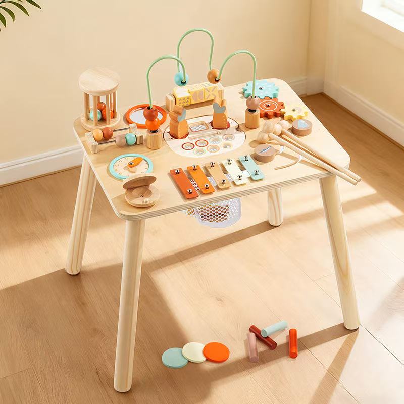 Houten Activiteitentafel met Xylofoon | Russle