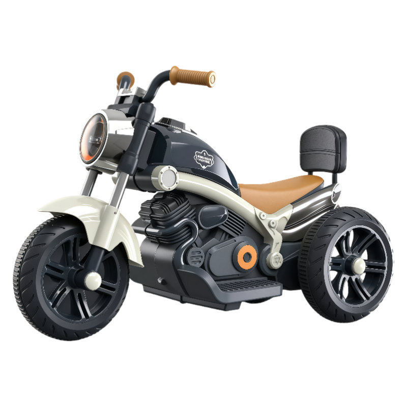 Elektrische Motor Peuter Beige