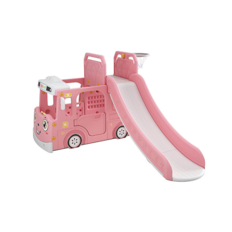 Speeltoestel Peuter Busje Robuust Roze