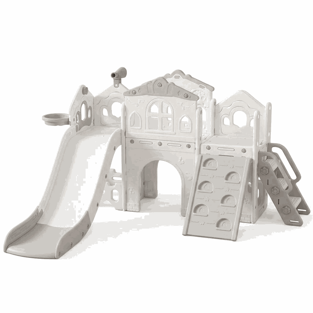Speeltoestel Toren Romance XL met Glijbaan en Klimwand voor kinderen