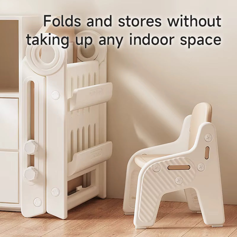 Tekenbord Kunststof Huis Beige met Stoel