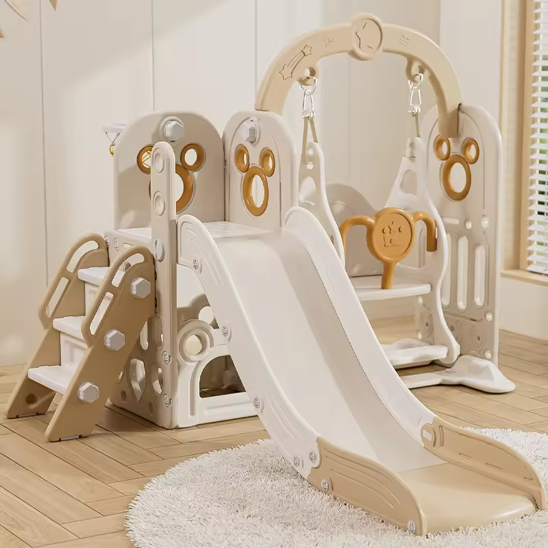 Speeltoestel Toren XL Cirkels Beige/Crème voor binnen en buiten