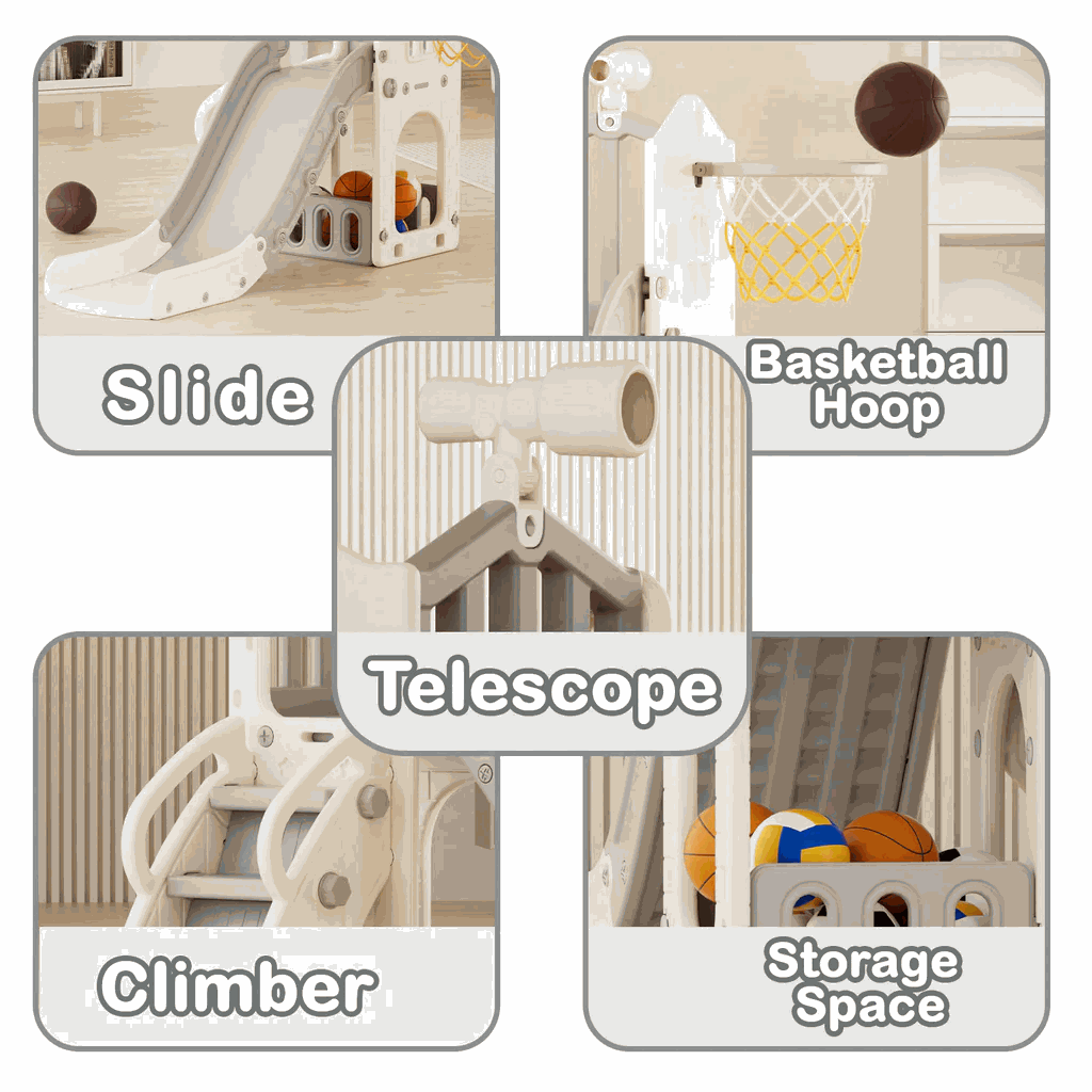 AIYAPLAY Kinderglijbaan Met Schommel, 3 In 1 Kinderspeelplaats Peuterglijbaan Basketbalring Basketbal Speeltoren Voor Kinderen Van 1 5 Tot 4 Jaar Tuin Glijbaan Binnen En Buiten 685126090 AIYAPLAY Kinderglijbaan Met Schommel, 3 In 1 Kinderspeelplaats Peuterglijbaan Basketbalring Basketbal Speeltoren Voor Kinderen Van 1 5 Tot 4 Jaar Tuin Glijbaan Binnen En Buiten 685126090