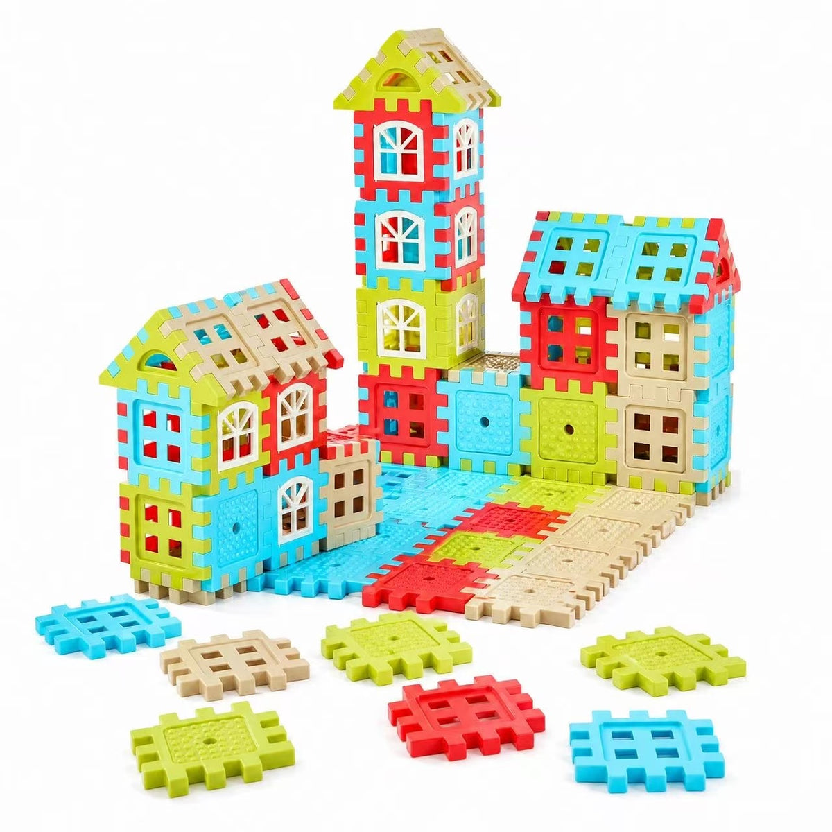Groot Constructiespeelgoed Multi - 30 stuks | Russle