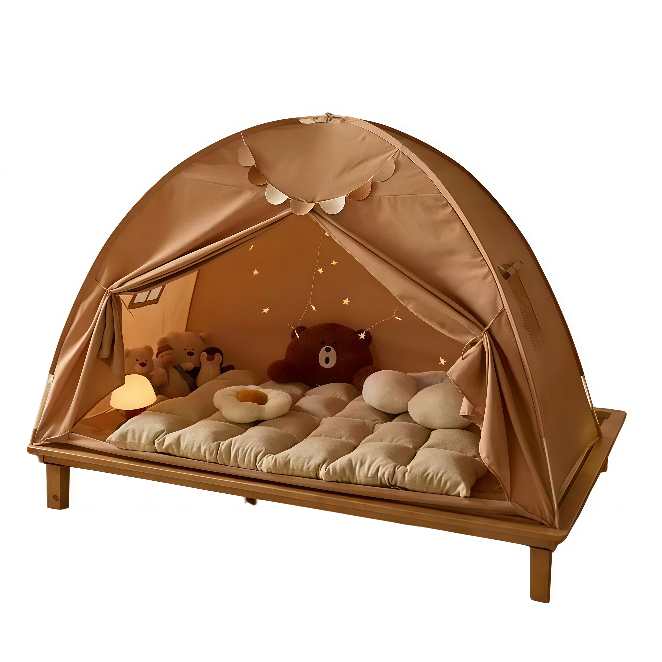 Speeltent Beige/Bruin | Russle