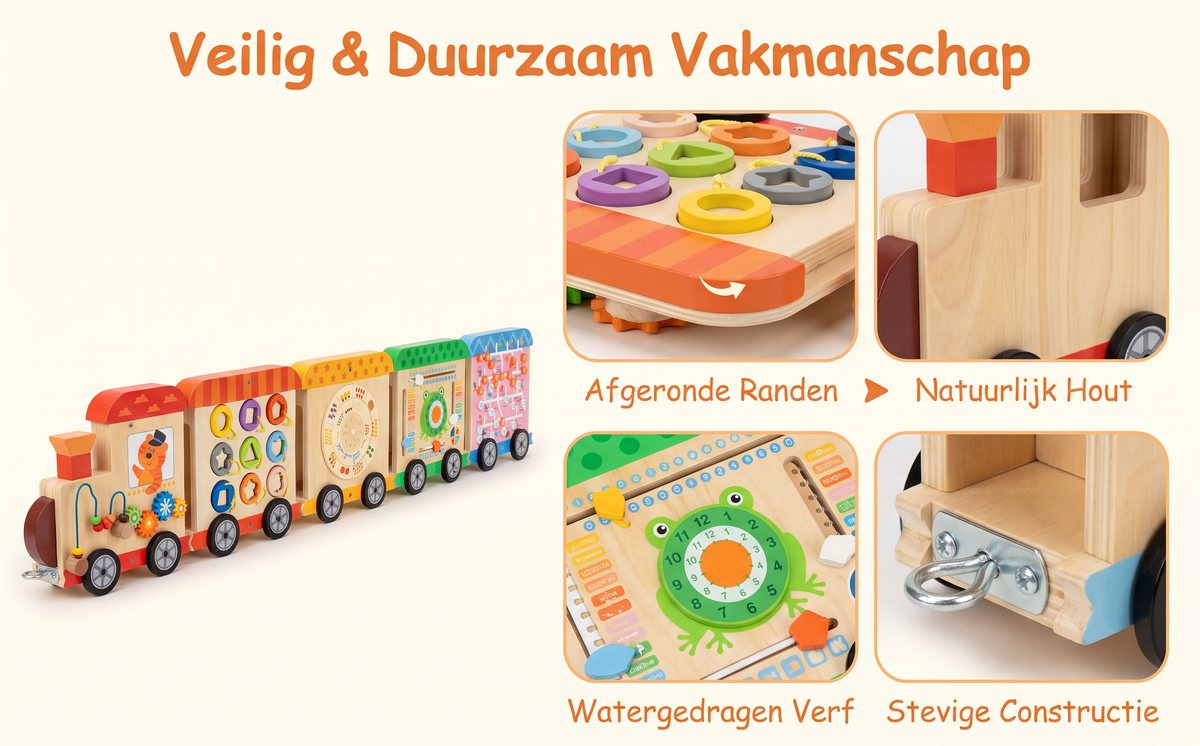 Houten Busyboard XL | Russle
