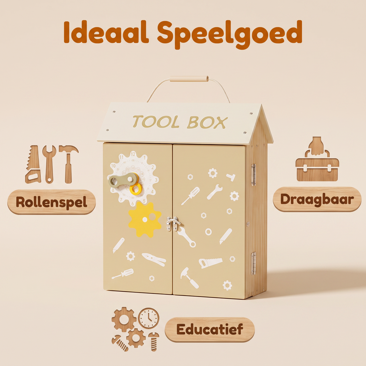 Houten Gereedschapsset Montessori | Russle