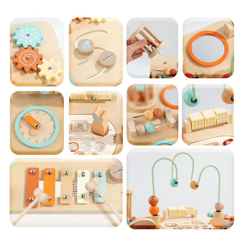 Houten Activiteitentafel met Xylofoon | Russle