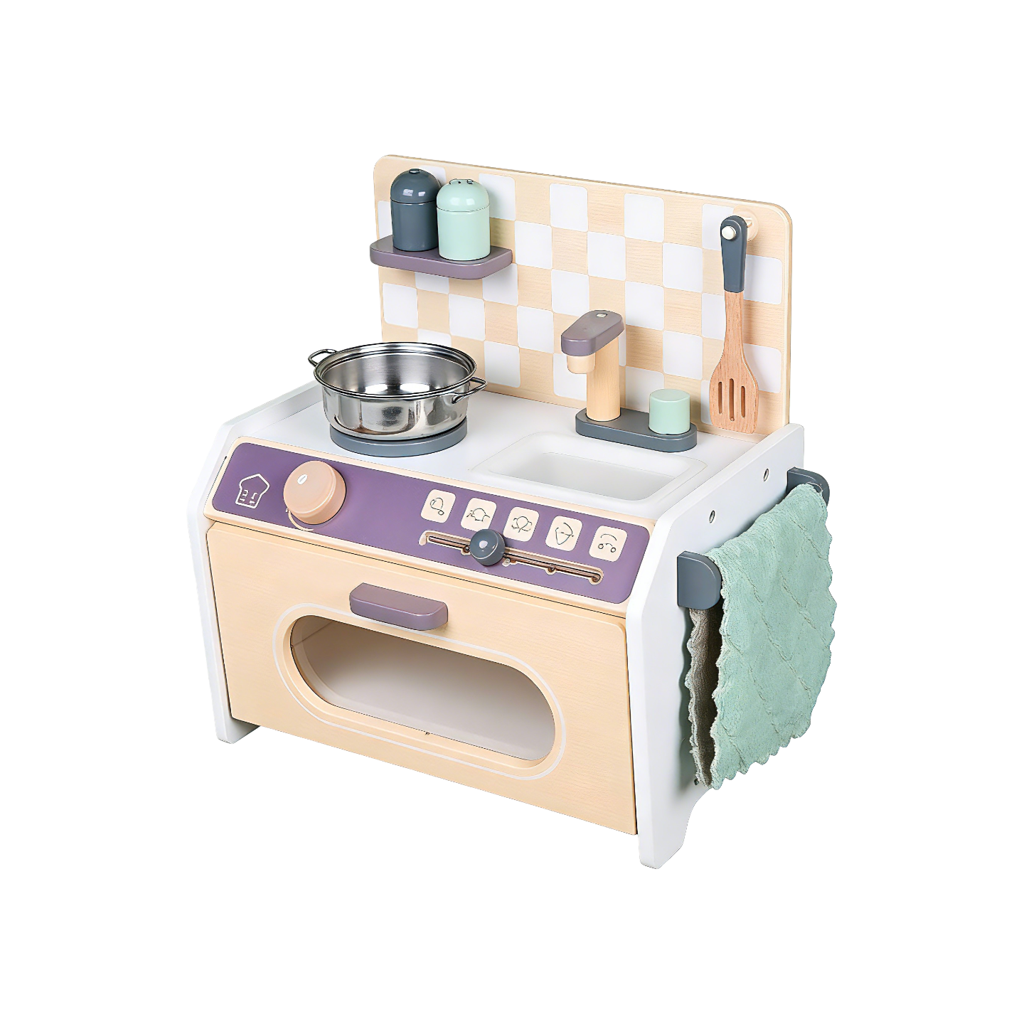 Keukentje Hout Compact Multi